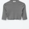 T-shirt court ajusté