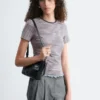 T-shirt en jersey coupe ajustée