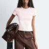 T-shirt en jersey coupe ajustée