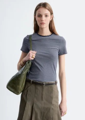 T-shirt en jersey coupe ajustée