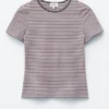 T-shirt en jersey coupe ajustée