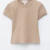 T-shirt en jersey coupe ajustée