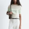 T-shirt en maille fine