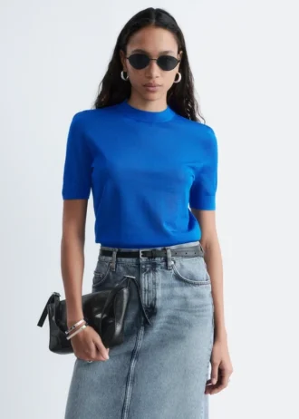 T-shirt en maille fine