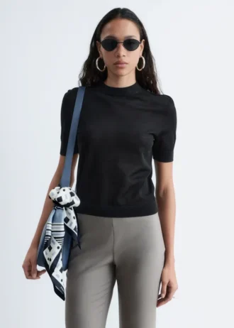 T-shirt en maille fine
