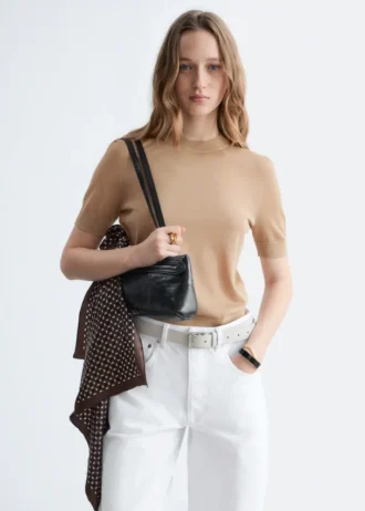T-shirt en maille fine