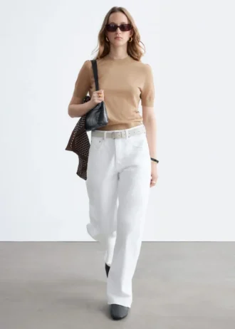T-shirt en maille fine