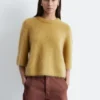 T-shirt en maille mélangée mohair