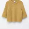 T-shirt en maille mélangée mohair