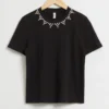 T-shirt orné de strass