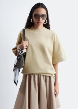 T-shirt oversize en coton