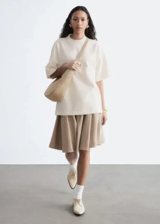 T-shirt oversize en coton