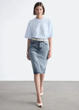 T-shirt oversize en coton