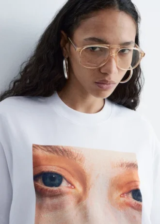 T-shirt oversize imprimé