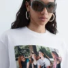 T-shirt oversize imprimé