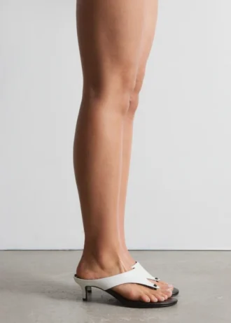 Talons bobines en cuir
