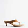 Talons bobines en cuir