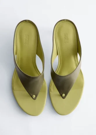 Talons bobines en cuir