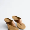 Talons bobines en cuir