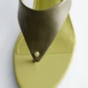 Talons bobines en cuir
