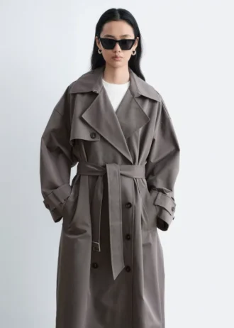 Trench-coat croisé