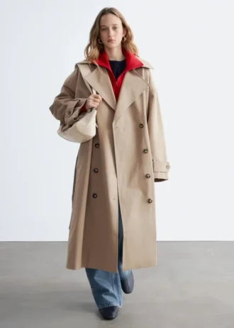 Trench-coat croisé