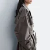 Trench-coat croisé