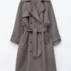 Trench-coat croisé