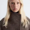 Veste asymétrique en laine