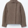 Veste asymétrique en laine