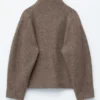 Veste asymétrique en laine