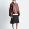 Veste aviateur en cuir