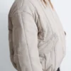 Veste aviateur oversize