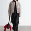 Veste aviateur oversize