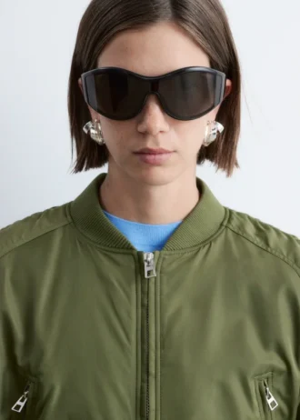 Veste bomber court