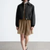 Veste bomber court