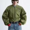 Veste bomber court