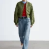 Veste bomber court