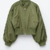 Veste bomber court