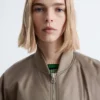 Veste bomber longue