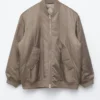 Veste bomber longue