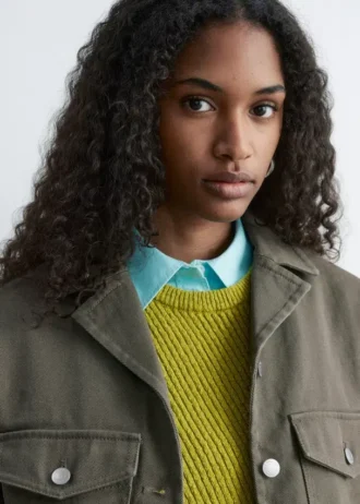 Veste cintrée en coton