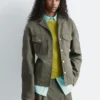 Veste cintrée en coton