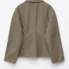 Veste cintrée en coton