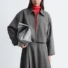 Veste courte en laine