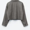 Veste courte en laine
