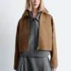 Veste courte en sergé