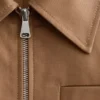Veste courte en sergé