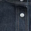 Veste en denim avec ceinture à nouer