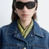 Veste en denim courte